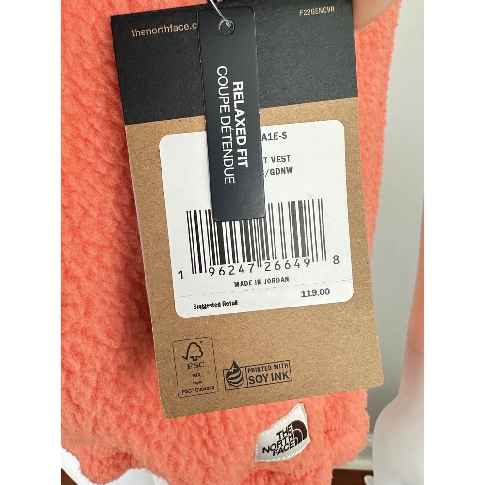 The North Face Women’s Cragmont Full-Zip Fleece Vest Size S $119 NWT - Picture 6 of 9